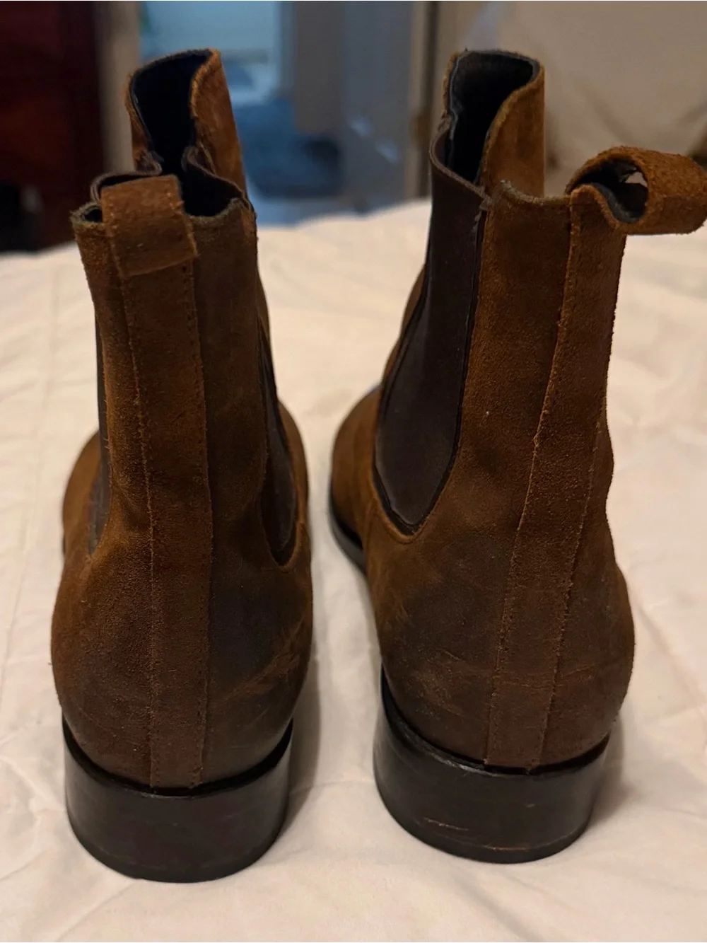 Thursday Boots Duchess Brown Suede Chelsea Boot